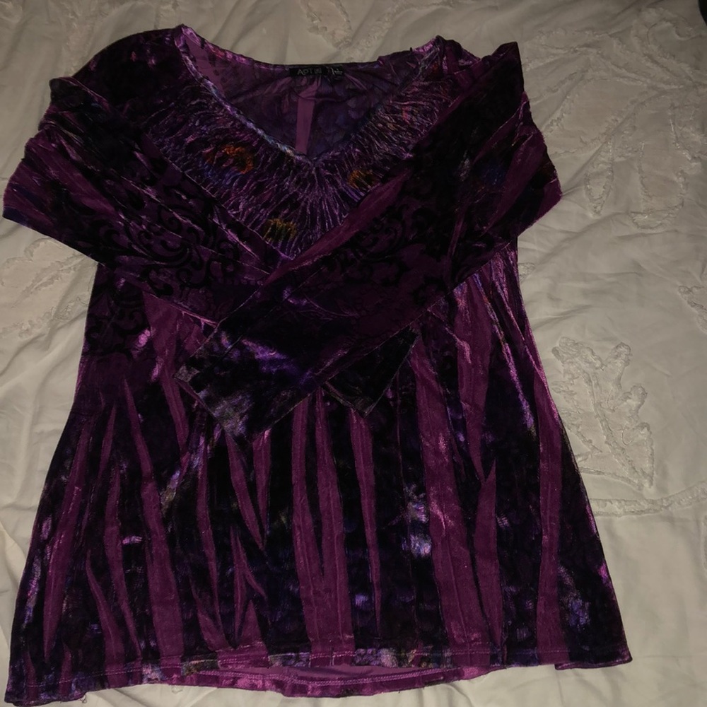 Apt. 9 velour dress.